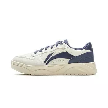 Li-Ning Casual Classic Fashion Versatile Youthful White Sneakers Men Sneakers Blue AGCV179-5 39