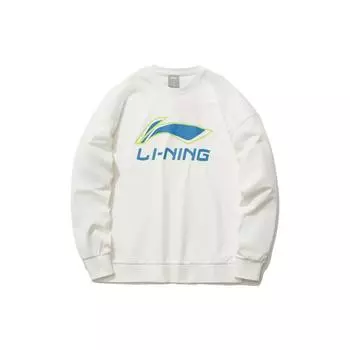Li-Ning Casual Sports Pullover Hoodie Men hoodies Off-White AWDR369-4 XXXL