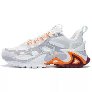 Li Ning Cat Paw Ace модные спортивные повседневные туфли женские кроссовки белые серые AZGS026-3 36