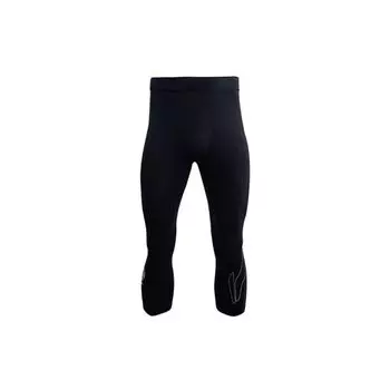 Li Ning CBA Series Tight Sports Training Три четверти брюки мужские низ черный AUQR011-1 S