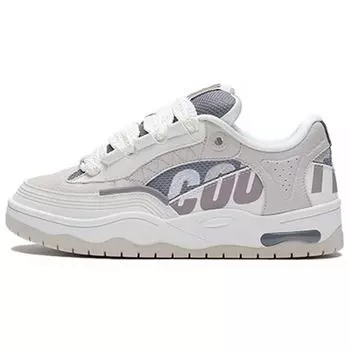 Li Ning CF Soft Rebound Толстая подошва Похудение Хлебные кроссовки Амортизирующие Нескользящие Износостойкие Низкие Спортивные Повседневные Туфли Женские Кроссовки AGCS234-3 36