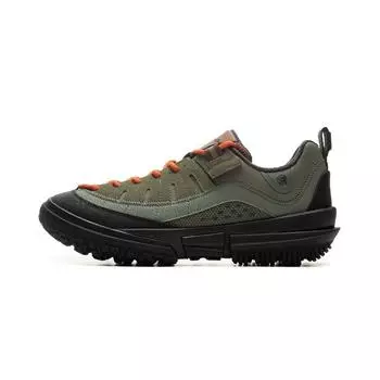 Li Ning CF Su Lin Chuan Lite Rebound Удобные амортизирующие прочные низкие кроссовки для походов на открытом воздухе Мужские кроссовки для походов Черный Зеленый AHCU057-2 43