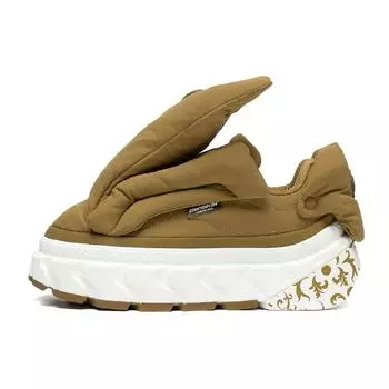 Li Ning CF Su Series Yang Guai You Fu Qi модные дышащие нескользящие износостойкие низкие повседневные туфли женские кроссовки Longan-Brown AGCS226-1 37
