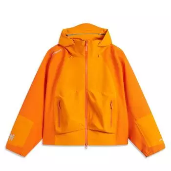 Li Ning CF Su Wan Long Jia Series Breath Series ветрозащитная водонепроницаемая непромокаемая куртка для походов на открытом воздухе с жесткой оболочкой женская куртка AEMU040-6 L