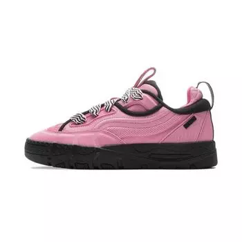 Li Ning CF Su Yu 4 Классические толстые подошвы, увеличивающие рост, низкие кроссовки для скейтборда, женские кроссовки розового цвета AGLU298-2 37