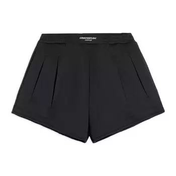 Li Ning CF X Haizhenwang Designer Collaboration SS22 Свободные спортивные шорты женские шорты черные AKSSB74-1 M