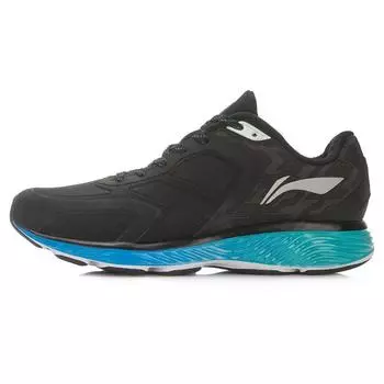 Li Ning Cloud 3 All Protection Водонепроницаемые умные кроссовки для бега унисекс Кроссовки для бега черные синие ARHL057-3 41