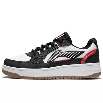 Li-Ning Cloud Warm Shock Absorbing износостойкие легкие дышащие нескользящие низкие повседневные туфли детская обувь YKCS096-61 40