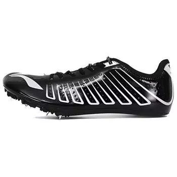 Li-Ning Comfortable Breathable Shock Absorbing Wear Resistant Low Top Running Shoes Unisex Sneakers Black LJJN017-1 37