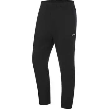 Li-Ning Comfortable Casual Loose Simple Sports Long Pants Men Bottoms Black AKLU285-4 M
