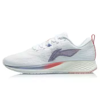 Li-Ning Dark Horse 4 White Heron Blue женские кроссовки стандарт-белый ARMR004-8 36