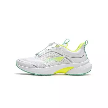 Li Ning дышащие универсальные модные детские кроссовки для бега детские кроссовки стандартные-белые YKFU044-5 33