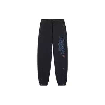 Li-Ning Джоггеры мужские с рисунком доктора Стрэнджа X Marvel Wade Series, черные AKLS505-1 L