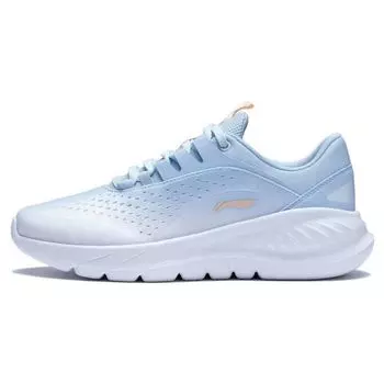 Li-Ning Eazgo Прочные дышащие кроссовки с низким верхом женские кроссовки сине-белые ARST036-3 35