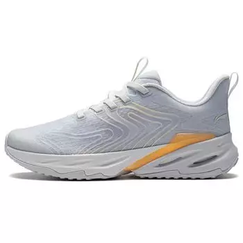Li Ning Eazgo Удобные амортизирующие кроссовки с низким верхом для бега Мужские кроссовки Небесно-голубые ARES013-2 44