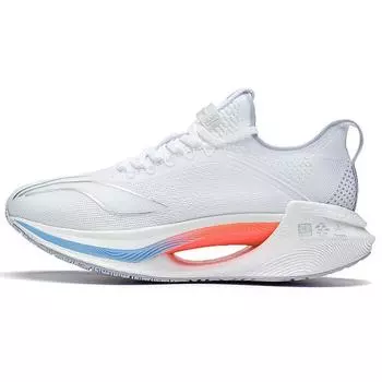 Li Ning Essential Удобные амортизирующие дышащие кроссовки с низким верхом для повседневного бега мужские кроссовки серебристые ARRS007-2 45