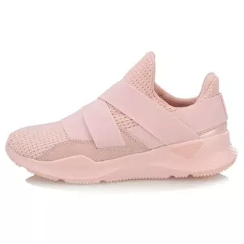 Li Ning EXD нескользящие амортизирующие спортивные кроссовки женские кроссовки кристально-розовые AGCP016-2 35
