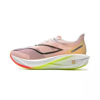 Li Ning Fei Dian 5 Challenger Sports Удобная Амортизация Нескользящие Низкие Кроссовки с Карбоновой Пластиной для Марафона и Бега Женские кроссовки ARMV002-15 35