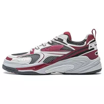 Кроссовки Li-Ning Flash Star 2 CF Series, удобные, универсальные, нескользящие, износостойкие, с низким верхом, мужские, черные, серые, красные AGLT171-1 39
