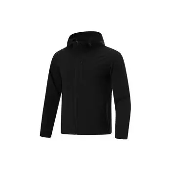 Li Ning Ice Silk Cool Technology Защита от ультрафиолета Дышащая Велоспорт Альпинизм Открытый Мягкая оболочка Защита от солнца Одежда Мужская верхняя одежда Черный AWDU823-2 M