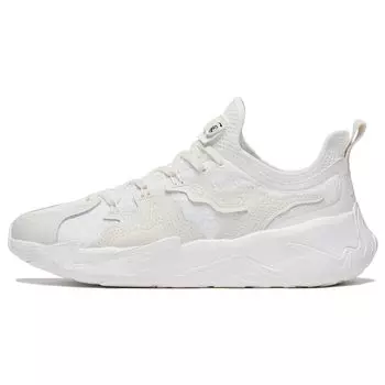 Li Ning Jackie Chan X Kung Fu Series Ткань Синтетическая кожа Удобные универсальные нескользящие износостойкие низкие спортивные повседневные туфли AZGT063-2 39