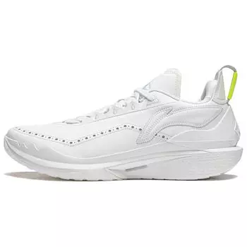 Li-Ning JB2 Белые кожаные мужские кроссовки Jimmy-White ABAT081-12 49