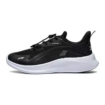 Li Ning Kids Dragonfly 3.0 нескользящие износостойкие дышащие повседневные туфли детские повседневные туфли черные YKCT078-7 33