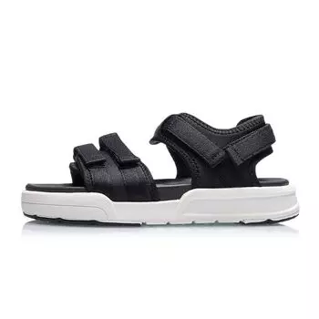 Li Ning Kids сандалии с открытым носком детская обувь стандарт-черный YKUQ048-3 31