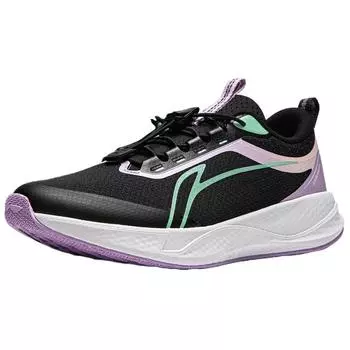 Li Ning Kids удобные универсальные дышащие кроссовки с низким верхом детские кроссовки розовые YKFU062-2 31