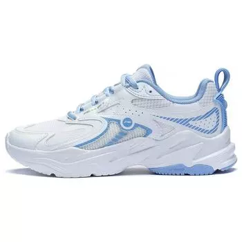 Li-Ning Кроссовки Meteor Non-Slip Wear-Resistant Low-Top для бега женские белые синие ARXT010-3 35