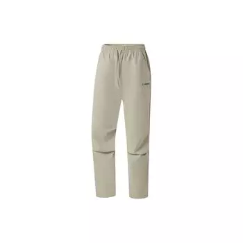 Li-Ning Крутые, устойчивые к ультрафиолетовому излучению, быстросохнущие, однотонные, спортивные, солнцезащитные, трикотажные, мужские брюки цвета лайма, AYKU597-4 3XL