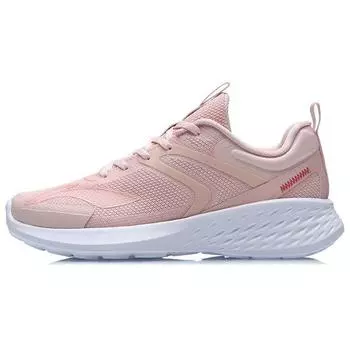 Li-Ning Легкие амортизирующие кроссовки с низким верхом женские кроссовки персиково-розовые ARHR064-5 36