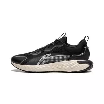 Li-Ning Легкие Удобные Модные Амортизирующие Нескользящие Износостойкие Повседневные Кроссовки Мужские Кроссовки Черные Белые AGLU187-1 41