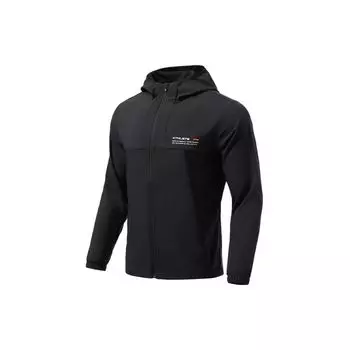 Li-Ning Letter Pattern 3D Cut свободная куртка с капюшоном мужские куртки AFDR353-1 S