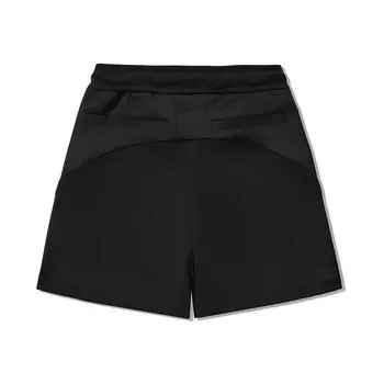 Li Ning Letter Print Loose Casual Shorts Женские шорты Черные AKSU182-3 S