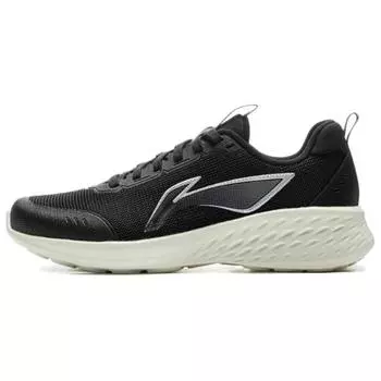 Li Ning Light Cloud Мягкая амортизация Повседневные кроссовки для бега Женские кроссовки Черные ARSV038-10 36