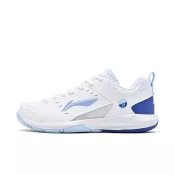 Li-Ning Light Feather Series Rocket Shoes 2.0 Fashion Comfortable Non-Slip Wear-Resistant Waterproof Low-Top Badminton Shoes Unisex sneaker AYTU049-3 40