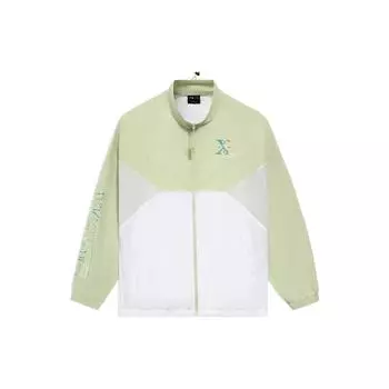 Li Ning Logo Color Block свободная куртка с воротником-стойкой мужские куртки AJDS307-4 M