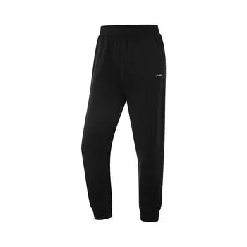Li-Ning Loose Fit Elastic Cuff Knitted Sports Pants Women Bottoms AKLV032-3 S
