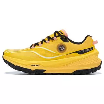Li Ning Lu удобные амортизирующие нескользящие износостойкие кроссовки с низким верхом женские кроссовки желтые ARNT004-1 37