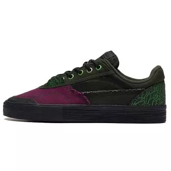 Li Ning Marvel X 50/50 Классические повседневные кроссовки Hulk Low Top мужские кроссовки зеленые фиолетовые AECS067-1 44