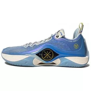 Li-Ning Мужские кроссовки Way Of Wade Shadow 5 V2 Skyline Синие Белые ABPU009-8 41