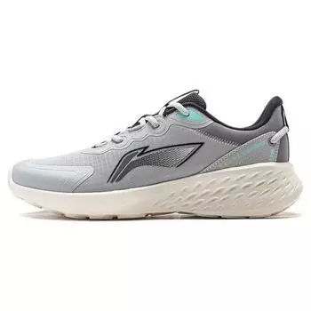 Li Ning Мягкие Повседневные Удобные Амортизирующие Прочные Низкие Кроссовки Мужские Кроссовки Серые ARST047-4 43