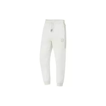 Li-Ning однотонные спортивные повседневные брюки с эластичной резинкой на талии, мужские брюки серого цвета AKLU003-5 L