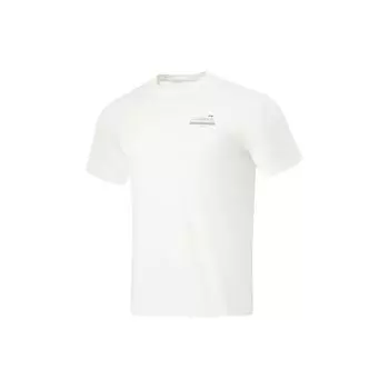 Li Ning Plain свитер с круглым вырезом спортивная футболка с коротким рукавом мужские топы Off-White ATSU065-2 S
