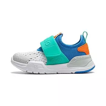 Li-Ning Повседневная обувь Cloud Kids Детская обувь Синий Серый Зеленый YKNU040-17 25
