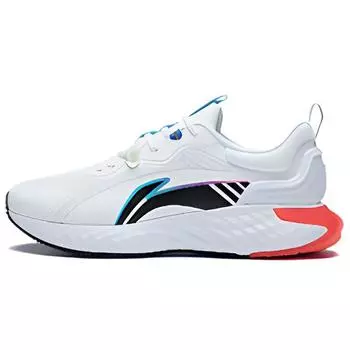 Li Ning Protective Cloud нескользящие износостойкие низкие спортивные повседневные туфли мужские кроссовки стандартные белые AGLS211-3 45