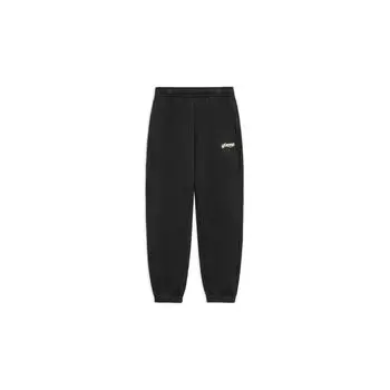 Li-Ning Pure Color Life Series зауженные трикотажные спортивные штаны мужские низы черные AKLT603-1 L