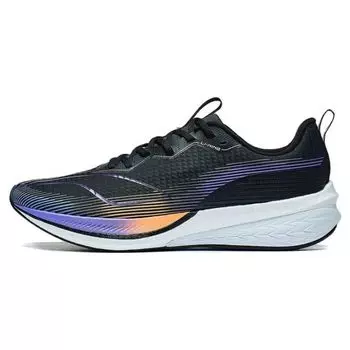 Li Ning Red Rabbit 6 Pro Fabric Удобные Универсальные Амортизирующие Кроссовки Rebound Низкие Кроссовки Мужские Кроссовки Черные ARMT043-3 45