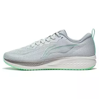 Li Ning Red Rabbit 6 удобные универсальные прочные низкие кроссовки для бега мужские кроссовки серо-синие ARMT015-17 43